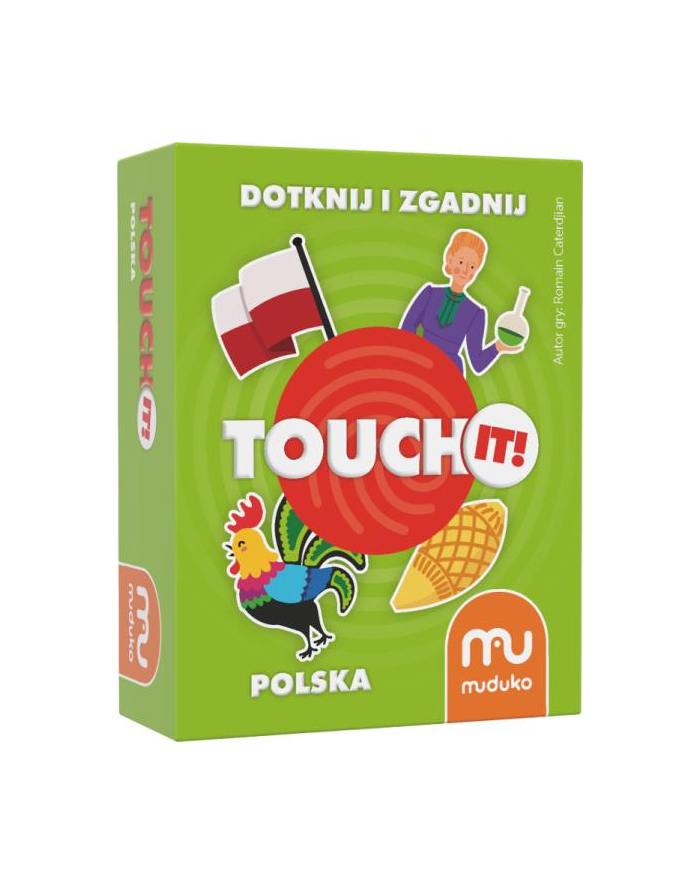 Touch it! Dotknij i zgadnij. Polska gra karciana Muduko główny