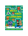 aksjomat Wielka księga łamigłówek. Krzyżówki, szyfrogramy, zadania logiczne. 8-12 lat. Zielona - nr 1