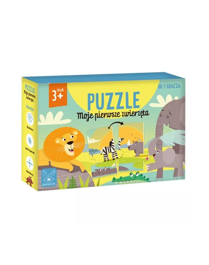 Puzzle 12el. Moje pierwsze zwierzęta Kangur główny