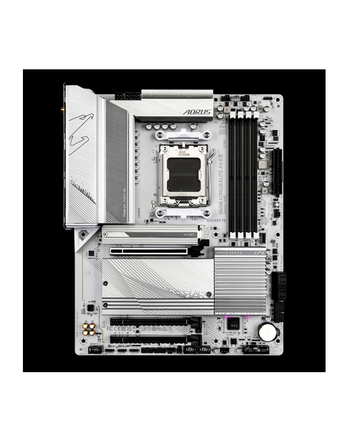 GIGABYTE B650 A ELITE AX ICE AM5 4xDDR5 4xSATA 3xM.2 główny
