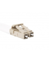 lanberg Patchcord światłowodowy mm lc/upc-lc/upc duplex 3.0mm om3 50/125 0.5m aqua - nr 4