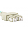 lanberg Patchcord światłowodowy mm lc/upc-sc/upc duplex 3.0mm om3 50/125 3m aqua - nr 3