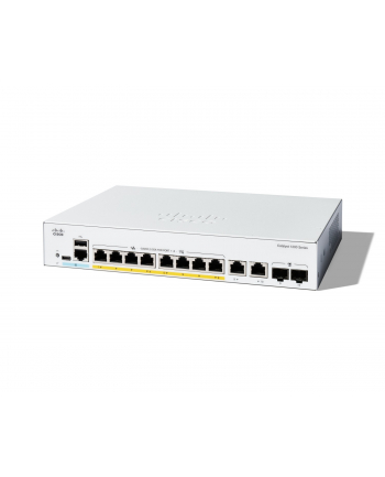 CISCO Catalyst 1200 8-port GE Full PoE 2x1G Combo