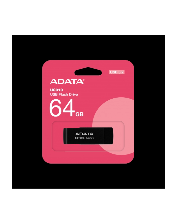 adata Pendrive UC310 64GB USB3.2 czarny główny