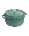 no name Garnek żeliwny okrągły Staub - 67 ltr, Eukaliptusowy - nr 2