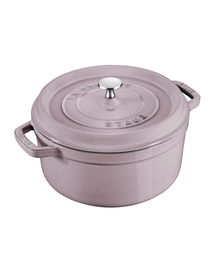 no name Garnek żeliwny okrągły Staub - 38 ltr, Kwiat Wiśni główny