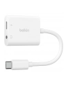 BELKIN ADAPTER 35MM AUDIO + USB-C CHARGE ADAPTER - nr 32