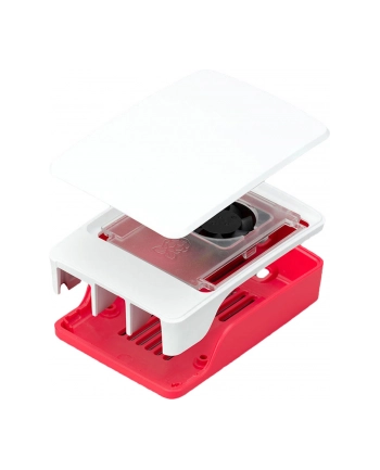 Raspberry Pi Obudowa do Pi 5 Czerwono/biała