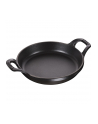 no name Okrągłe naczynie do pieczenia i zapiekania Staub - 400 ml, Czarny - nr 1