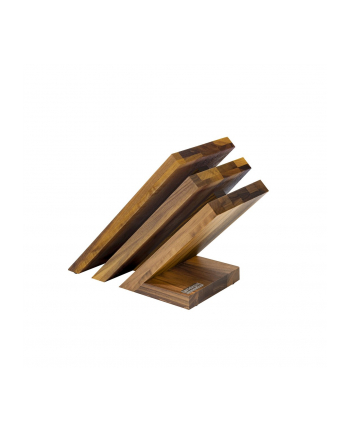 no name 3-elementowy blok magnetyczny z drewna orzechowego Artelegno Venezia