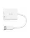 BELKIN ADAPTER 35MM AUDIO + USB-C CHARGE ADAPTER - nr 12
