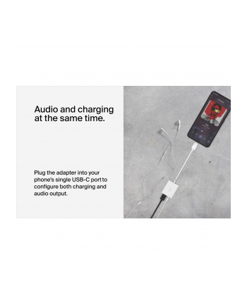 BELKIN ADAPTER 35MM AUDIO + USB-C CHARGE ADAPTER