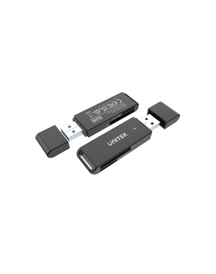 UNITEK CZYTNIK KART SD I MICROSD USB-A, Y-9327A główny