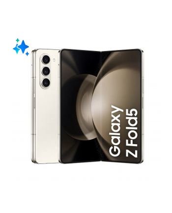 Smartfon Samsung Galaxy Z Fold 5 (F946B) 12/512GB 7,6''; OLED 2176x1812 4400mAh Dual SIM 5G Cream