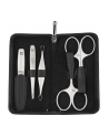 no name Zestaw do manicure Zwilling Twinox – czarne, skórzane etui, 5 elementów - Czarny - nr 4