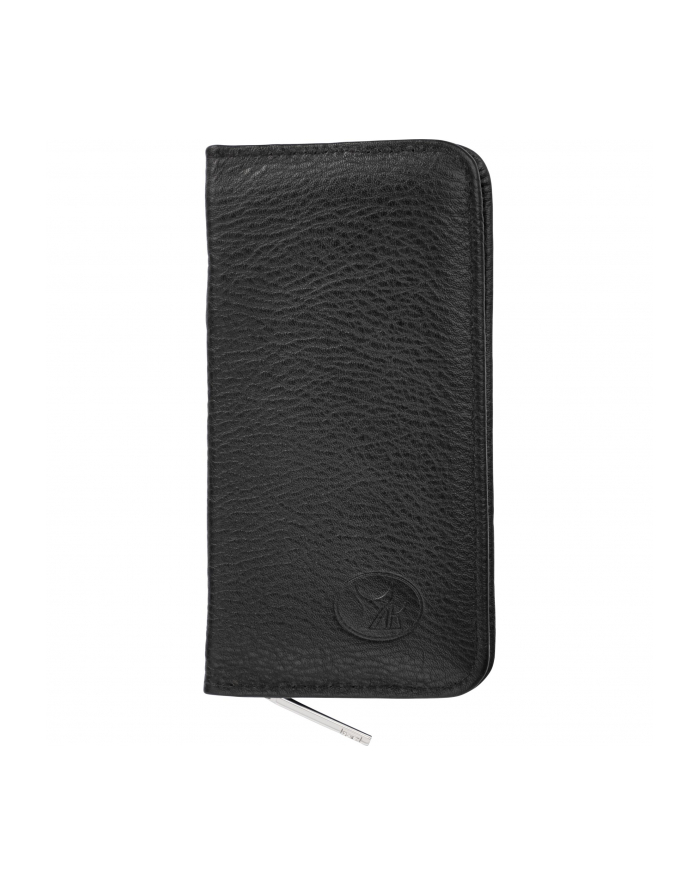 no name Zestaw do manicure Zwilling Twinox – czarne, skórzane etui, 5 elementów - Czarny główny