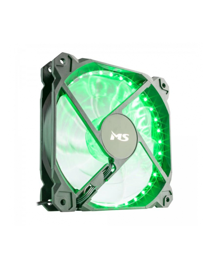 Wentylator MS FREEZE L221 LED zielony główny