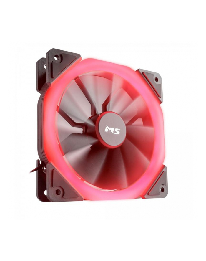 Wentylator MS FREEZE L252 LED czerwony główny