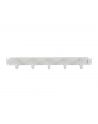 Organizer kabli Lanberg AK-1701-S 19'' 1U z 5 metalowymi uchwytami typ B szary - nr 2