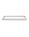 Patch panel pusty Lanberg PPKS-0924-S 24 port 1U 19'' do modułów keystone szary - nr 2