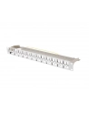 Patch panel pusty Lanberg PPKS-1248-S 24 port 1U 19'' do modułów keystone szary - nr 1