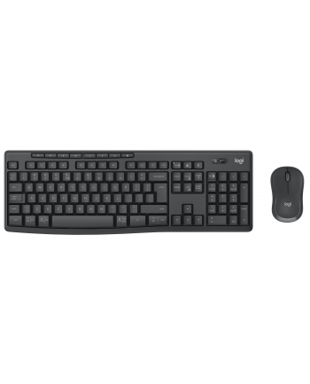 Zestaw bezprzewodowy klawiatura + mysz Logitech MK370 Combo for Business grafitowy