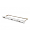 Patch panel pusty Lanberg PPKS-0924-S 24 port 1U 19'' do modułów keystone szary - nr 1