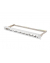 Patch panel pusty Lanberg PPKS-0924-S 24 port 1U 19'' do modułów keystone szary - nr 5