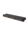 Patch panel Lanberg PPS5-1048-B 48 19'' port 1U kat.5E FTP ekranowany czarny - nr 6