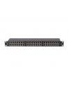 Patch panel Lanberg PPS6-1048-B 48 port 1U 19'' kat.6 FTP ekranowany czarny - nr 2