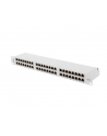 Patch panel Lanberg PPS6-1048-S 48 port 1U 19'' kat.6 FTP ekranowany szary - nr 5