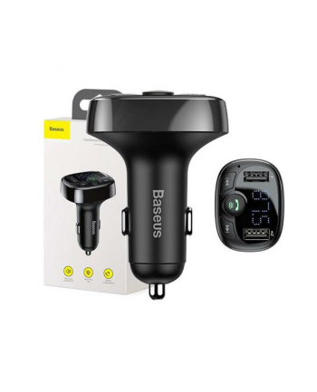 Transmiter FM Bluetooth z ładowarką USB 3.4A Baseus S-09A CCMT000001 nr 2