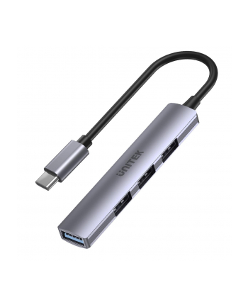 UNITEK HUB USB-C 1XUSB-A 5 GBPS, 3XUSB-A 20 ALU