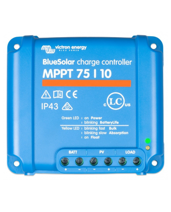 Regulator ładowania Victron Energy BlueSolar MPPT 75/10 (SCC010010050R)