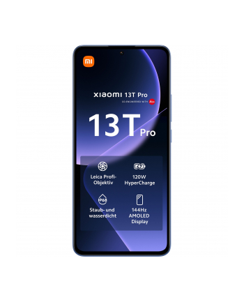 Smartfon Xiaomi 13T Pro 5G DS 12/512GB Niebieski
