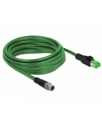 DELOCK DELOCK KABEL SIECIOWY M12 4 PINY D KODOWANE NA RJ45 WTYK PCW 5 M  ()