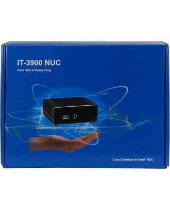 Inter-Tech It-3900 Nuc - Obudowa Komputerowa Super Mała Czarny (88881188) nr 2