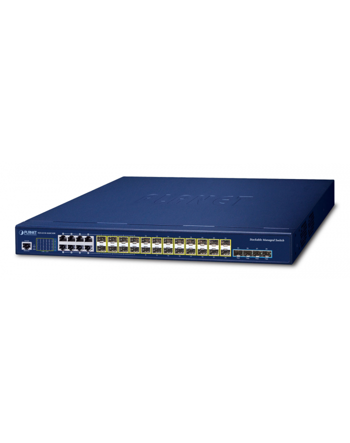 PLANET Layer 3 16-Port 100/1000X SFP (SGS631016S8C4XR) główny