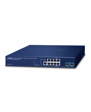 Planet L3 4 Port 10 100 1000T + Zarządzany Gigabit Ethernet (10 1000) 1U (MGS63208T2X)