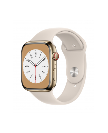 Apple Watch Series 8 45MM CELL./GOLD/STEEL (MNKM3EL/A)