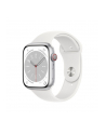Apple Watch Series 8 OLED GPS 45mm Srebrny (MP6N3ELA) - nr 2