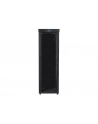 Szafa instalacyjna stojąca 19'' 47U 800x1200 czarna drzwi szklane LCD Lanberg (flat pack) - nr 16