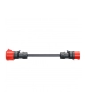 go-e adapter for Gemini flex 22 kW, CEE red three-phase current 32A > CEE red 16A (Kolor: CZARNY, 30cm) - nr 1