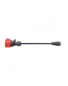 go-e adapter for Gemini flex 11 kW, CEE red three-phase current 16A > household socket (Kolor: CZARNY, 30cm) - nr 6