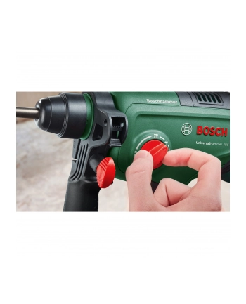 bosch powertools Bosch cordless hammer drill UniversalHammer 18V (green/Kolor: CZARNY, Li-ion battery 2.5Ah, case, POWER FOR ALL ALLIANCE)
