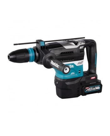 Makita HR005GM202 XGT cordless combination hammer, SDS-max, 40 volts, czerwonyary hammer (blue/Kolor: CZARNY, 2x Li-Ion batteries 4Ah, case)