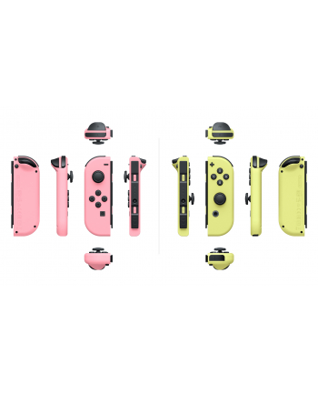 Nintendo Joy-Con Set of 2, Motion Control (Pink/Light Yellow)