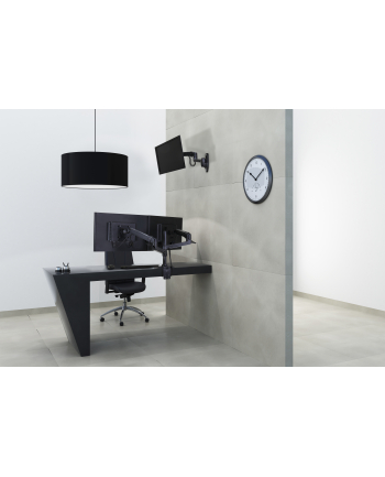 Ergotron LX Monitor Arm, monitor mount (Kolor: CZARNY)