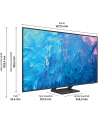 SAMSUNG GQ-65Q70C, QLED TV (163 cm (65 inches), titanium, UltraHD/4K, HDMI 2.1, twin tuner, 100Hz panel) - nr 4