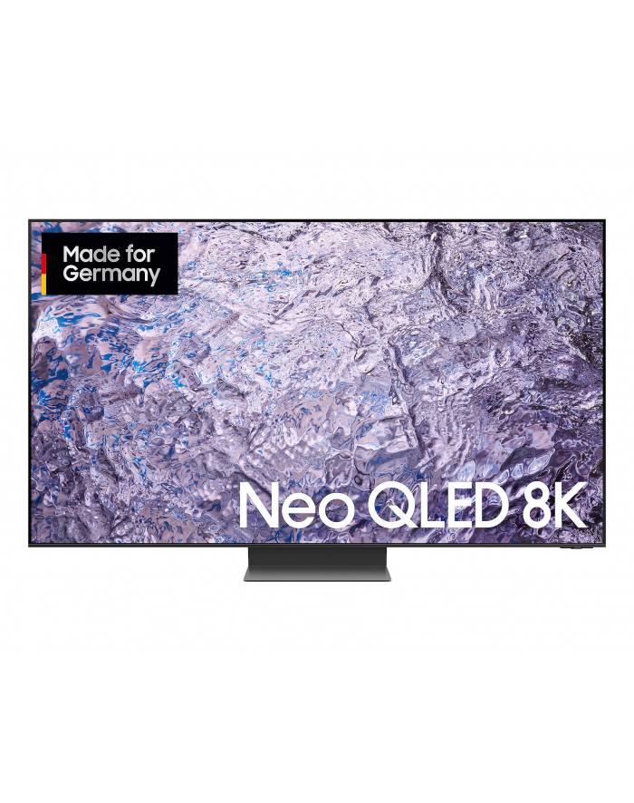 SAMSUNG Neo QLED GQ-65QN800C, QLED television (163 cm (65 inches), Kolor: CZARNY/silver, 8K/FUHD, twin tuner, HDR, Dolby Atmos, 100Hz panel) główny